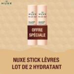 NUXE Rêve de Miel – Stick Lèvres Hydratant Lot de 2