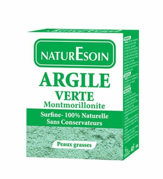 Nature soin Argile verte Sachet 100g | Urban Drug store
