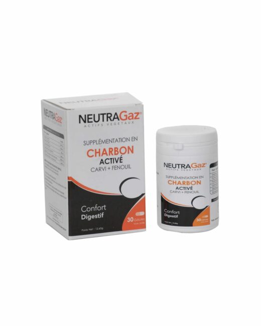 Neutragaz charbon active 30gelules | Urban Drug store