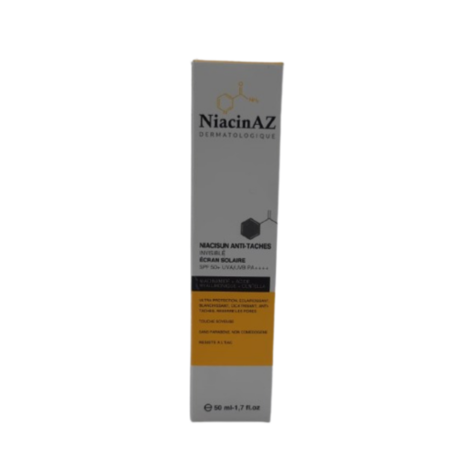 NiacinAZ Niacisun Anti Taches SPF50 50ml | Urban Drug store