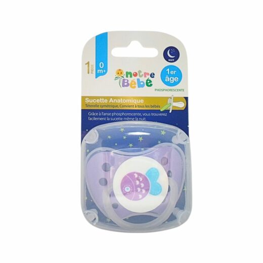 Notre bebe suc Anatomique nuit 1er Age 0m | Urban Drug store