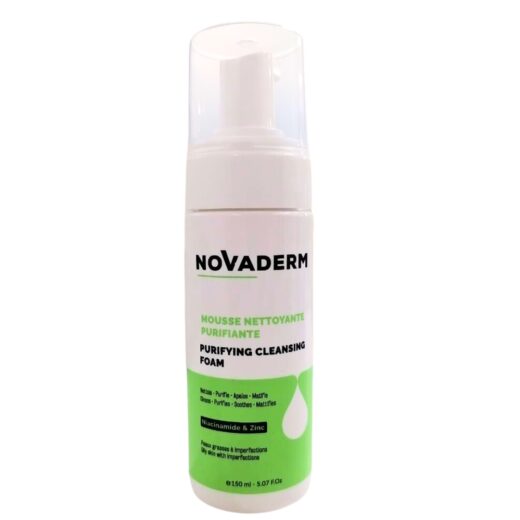 Novaderm Mousse nettoyante purifiante 150ml | Urban Drug store
