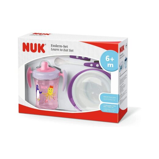 Nuk set repas roseviolet 6 | Urban Drug store