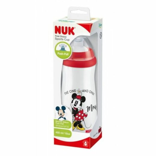 Nuk sports cup push pull Mickey 450ml 10255413 | Urban Drug store