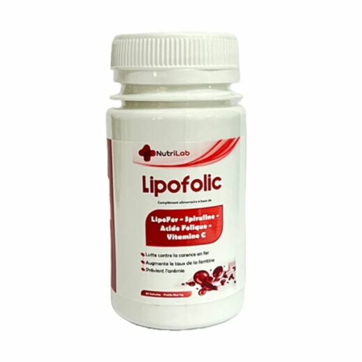Nutrilab Lipofolic fer 30 gelules 1 | Urban Drug store