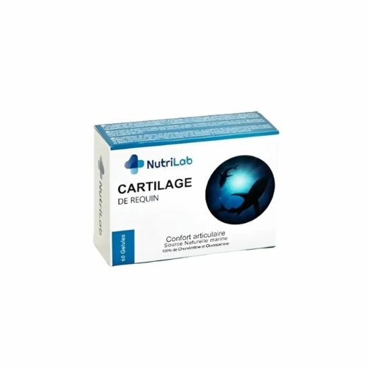 Nutrilab cartilage de requin 60 gelules | Urban Drug store