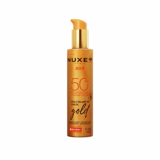 Nuxe Sun spf50 Huile Solaire Or 150ml | Urban Drug store