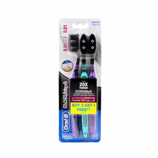 Oral B bad ultrathin sensitive 21 black extra soft | Urban Drug store