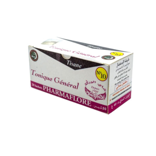 Pharmaflor Tisane N°10 Tonique general 20 sachet | Urban Drug store