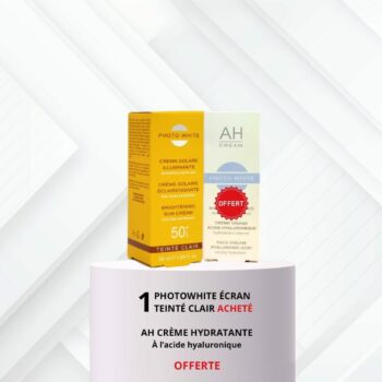 Photo White Ecran Teinte Spf 50+ = AH Cream 30ml Offerte