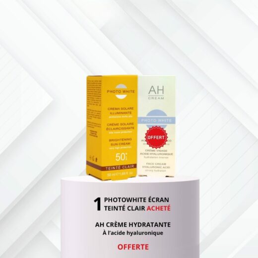 Photo White Ecran Teinte Spf 50 AH Cream 30ml Offerte | Urban Drug store