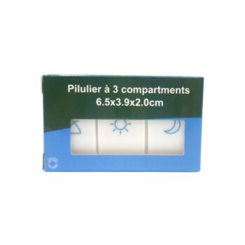Pilulier a 3 Compartments Ref AM09-110