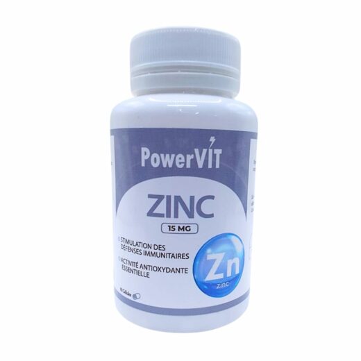Powervit Zinc 15mg 60gelules | Urban Drug store