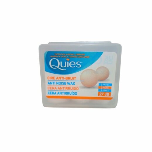 Quies Cire Naturelle 3 Paires | Urban Drug store