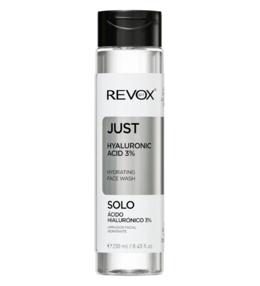 Revox B77 Just Hyaluronic Acid 3 Hydrating face wash 250ml | Urban Drug store