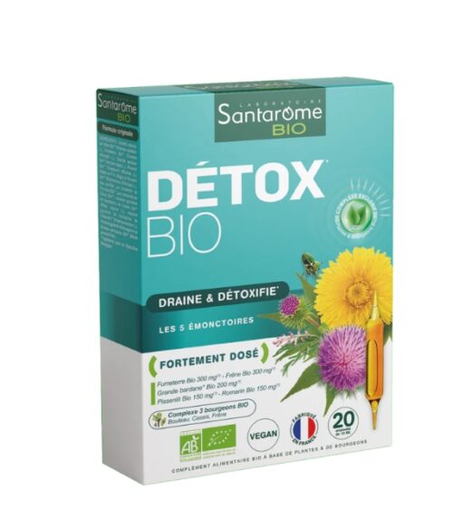 SANTAROME DETOX 20 AMPOULES | Urban Drug store