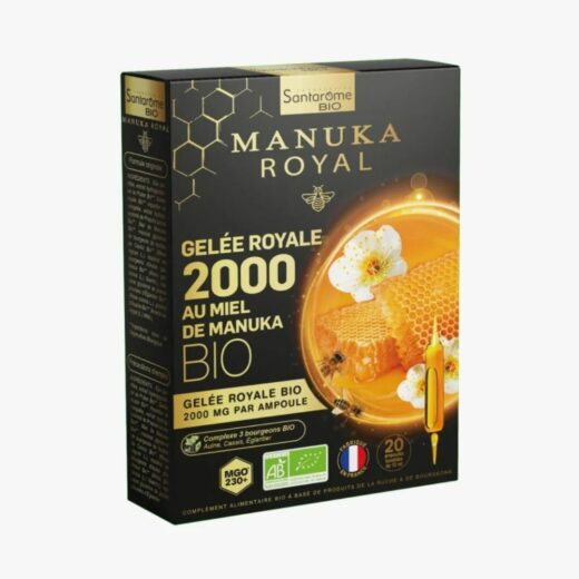 SANTAROME GELEE ROYAL MIEL MANUKA 2000MG 20 AMPOULES | Urban Drug store