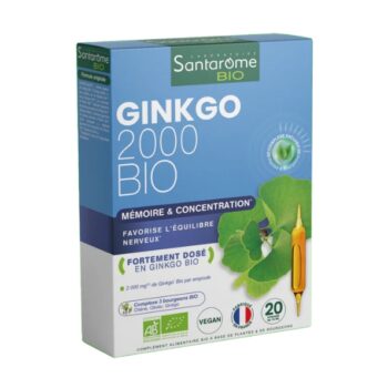 SANTAROME GINKGO 20 AMPOULES