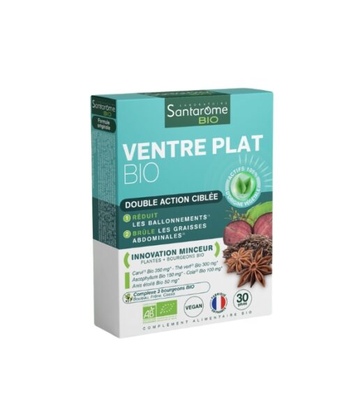 SANTAROME VENTRE PLAT 30 GELULES | Urban Drug store