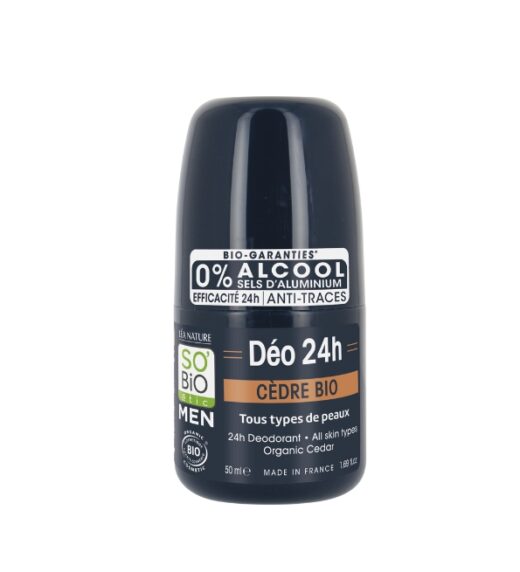 SO BIO DEODORANT MEN CEDRE 50ML | Urban Drug store