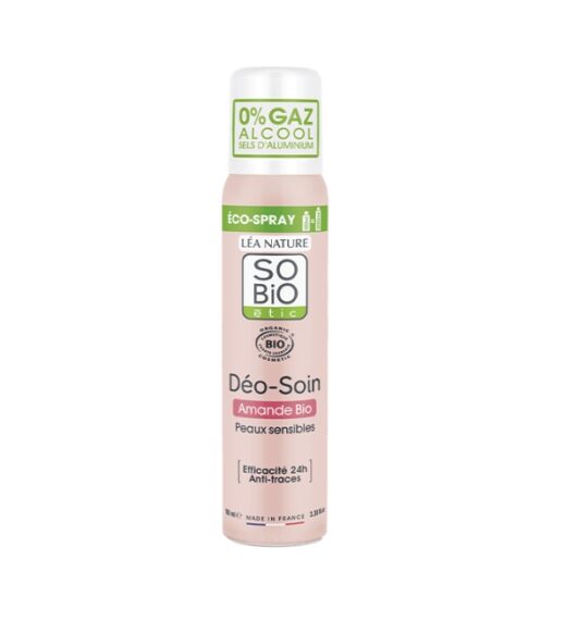 SO BIO DEODORANT SPRAY AMANDE 100ML | Urban Drug store