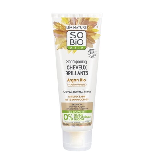 SO BIO SHAMPOING CHEVEUX BRILLANTS ARGAN 250ML | Urban Drug store
