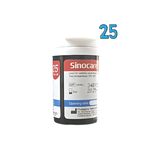 Sinocare Bandelettes 25pcs | Urban Drug store