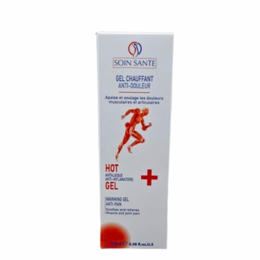 Soin sante gel chauffant anti douleur 100ml | Urban Drug store