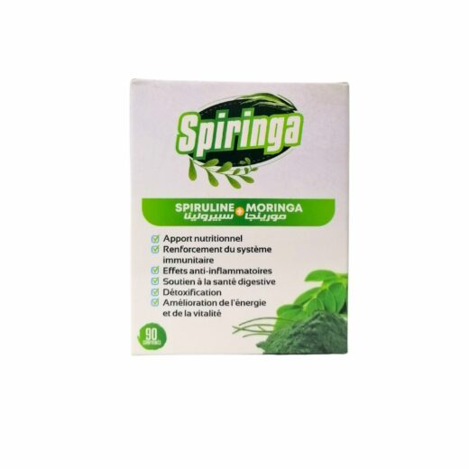 Spiringa spirulinemoringa 90 cps | Urban Drug store