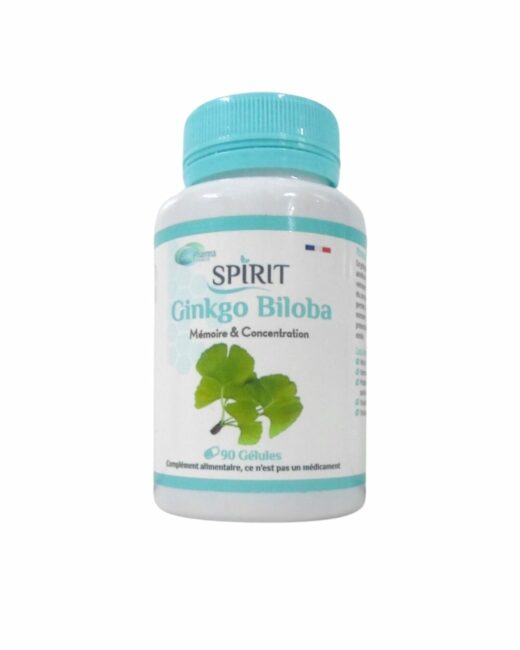 Spirit Ginkgo Biloba 90 Gelules | Urban Drug store