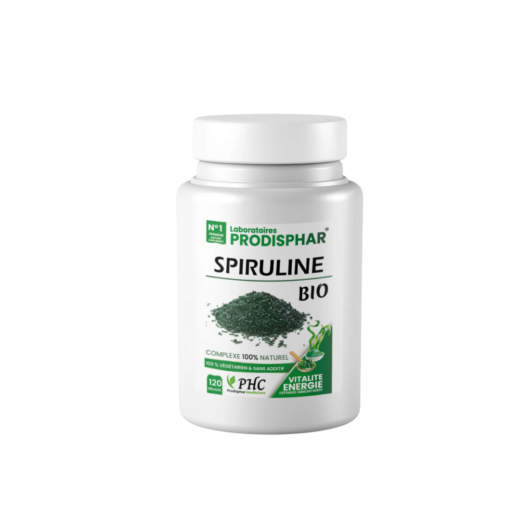 Spiruline bio 120 gelules Prodisphar | Urban Drug store