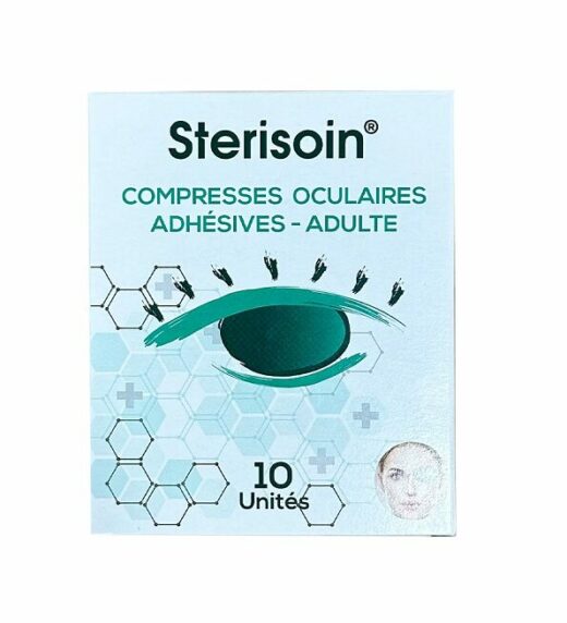 Sterisoin Compresses Oculaires Adulte Boitede10Unites | Urban Drug store