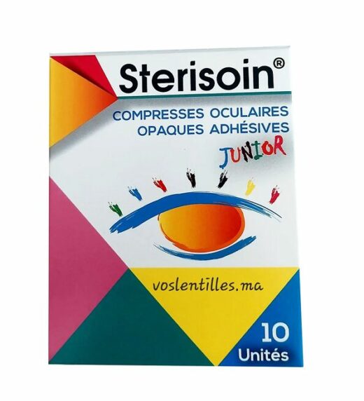Sterisoin Compresses Oculaires Juniors 10 Unites | Urban Drug store