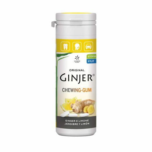 Stevia Gum Ginger Lemon 30g | Urban Drug store