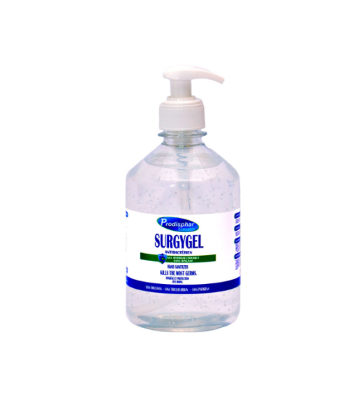 Surgygel gel hydroalcoolique naturel pompe 500ml | Urban Drug store