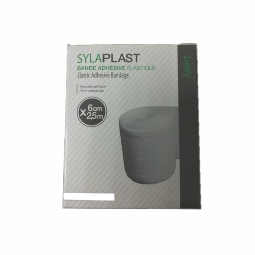 Sylaplast Bande Adhesive Elastique 6cm2.5m | Urban Drug store