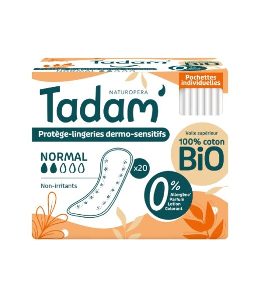 TADAM PROTEGE LINGERIE DERMO SENSITIF NORMAL X24 1 | Urban Drug store