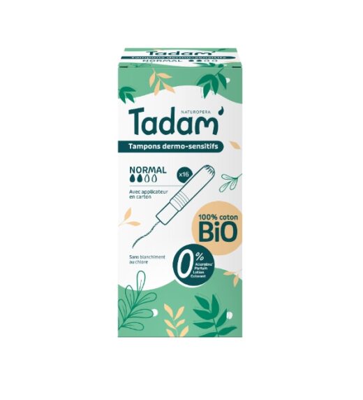 TADAM TAMPONS AVEC APPLICATEUR NORMAL 16U | Urban Drug store