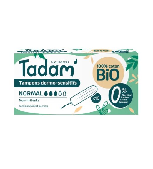 TADAM TAMPONS NORMAL SANS APPLICATEUR 16U | Urban Drug store
