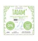 Tadam Serviette Ultra Coton Bio Normal+ 14un