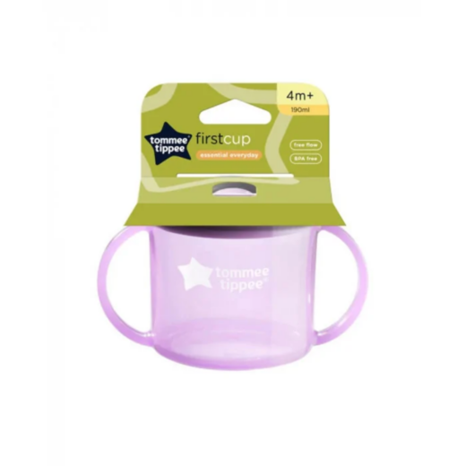 Tommee Tippee Tasse a bec 4m 190ml Violet | Urban Drug store