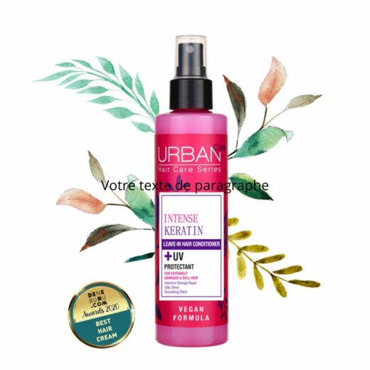Urban Care Intense Keratin Leave In Reparateur sans Rincage 250ml | Urban Drug store