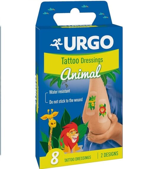 Urgo tatto dressings animal 8pieces | Urban Drug store