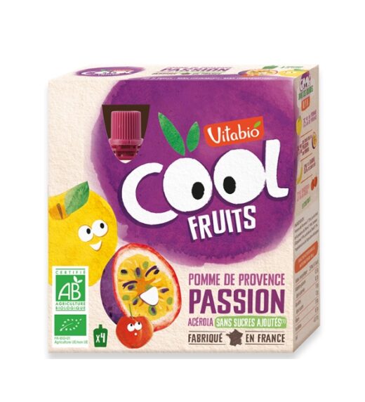 VITABIO COOL FRUITS POMME PASSION 490G | Urban Drug store