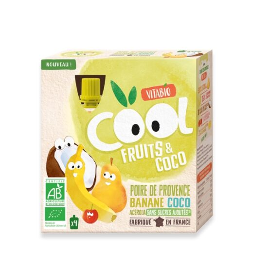 VITABIO COOL FRUITS POMME POIRE 490G | Urban Drug store