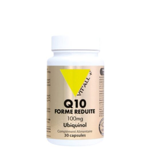 VITALL PLUS CO ENZYME Q10 REDUIT 100MG 30CAPS | Urban Drug store