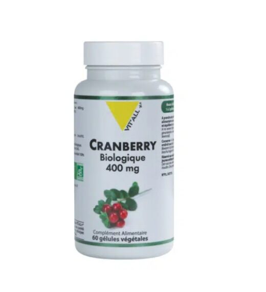 VITALL PLUS CRANBERRY 400MG 30GEL | Urban Drug store