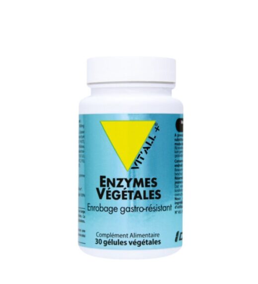 VITALL PLUS ENZYMES VEGETALES 30GEL | Urban Drug store