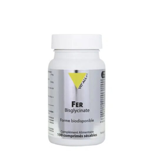 VITALL PLUS FER BISGLYCINATE 27MG 100CAPS | Urban Drug store
