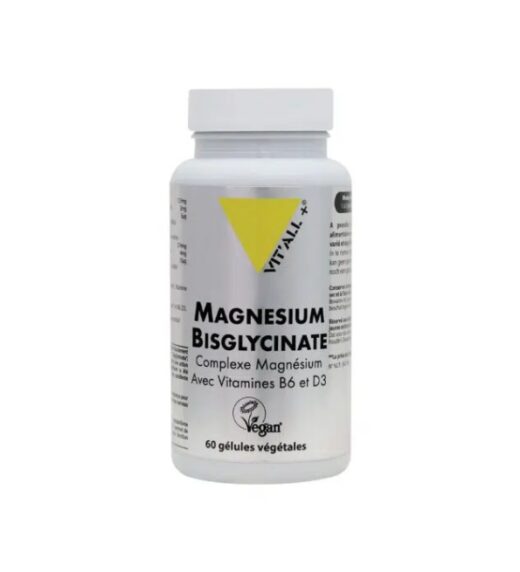 VITALL PLUS MAGNESIUM BISGLYCINATE 60GEL | Urban Drug store